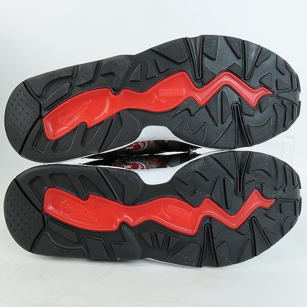 実際に弊社で買取させて頂いたPUMA×DISC BLAZE× T T T×ATMOS/プーマ ×ディスクブレイズ×TTT×アトモス ローカットスニーカー 393828-01/27.5の画像 2枚目