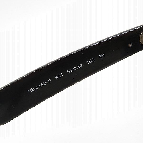 実際に弊社で買取させて頂いたRay-Ban/レイバン WAYFARER/ウェイファーラー メガネフレーム RB2140Fの画像 5枚目