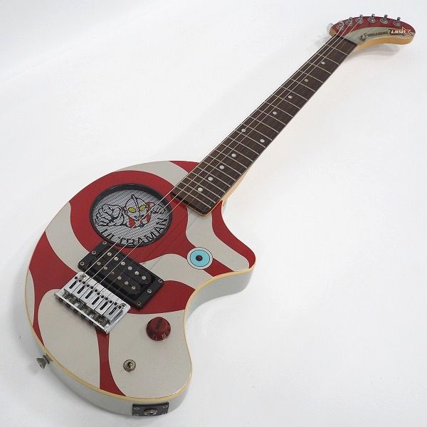 実際に弊社で買取させて頂いた★【ジャンク】FERNANDES/フェルナンデス ZO-3 UBB ULTRAMAN/ウルトラマン ぞうさん アンプ内蔵ギター-