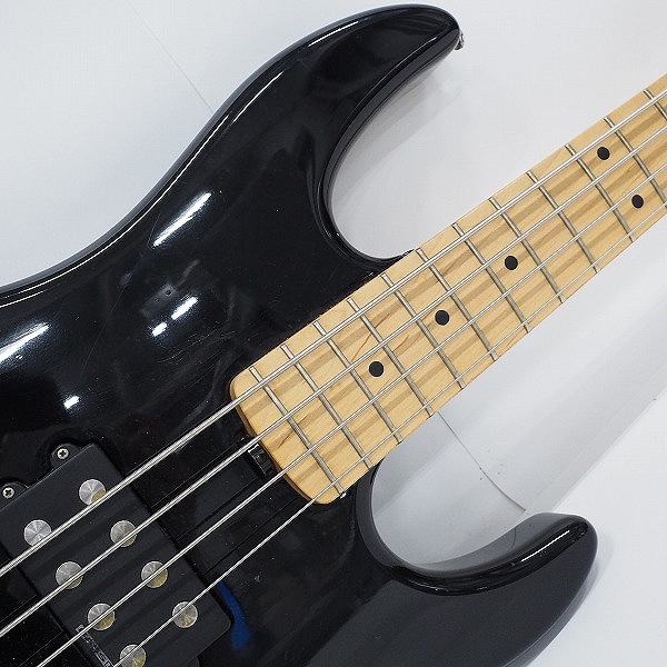 実際に弊社で買取させて頂いた★【難有り】ESP/イーエスピー AP-230SL アクティブ 4弦エレキベース BLACK ギグケース付の画像 4枚目