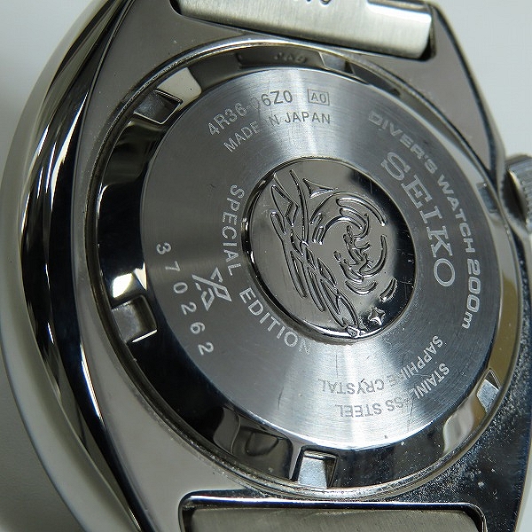 実際に弊社で買取させて頂いた【保証期間内】SEIKO/セイコー プロスペックス メカニカル PADIスペシャルエディション 4R36-06Z0/SBDY125の画像 4枚目