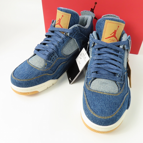 実際に弊社で買取させて頂いた【未使用】NIKE×LEVIS/ナイキ×リーバイス AIR JORDAN 4 RETRO NRG/AO2571-401/26.5