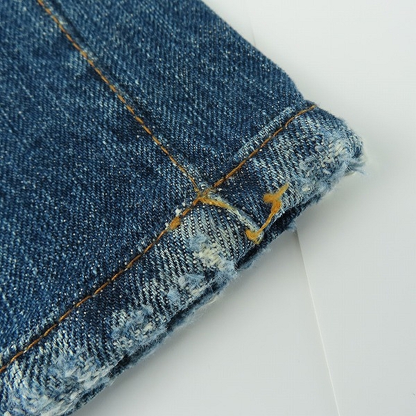 実際に弊社で買取させて頂いたBALMAIN/バルマン デニム パンツ ブラック T500-B433U/29の画像 6枚目