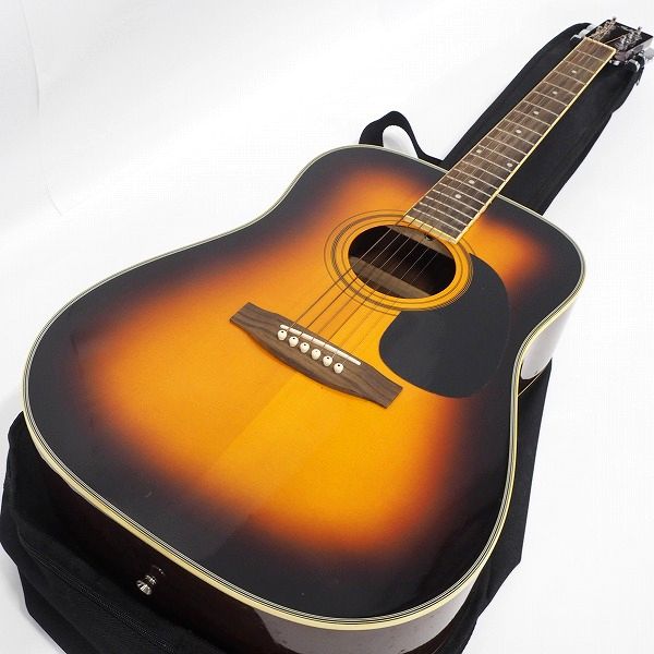 実際に弊社で買取させて頂いた★Stafford/スタッフォード SFP-200D-BS アコースティックギター/アコギ ソフトケース付