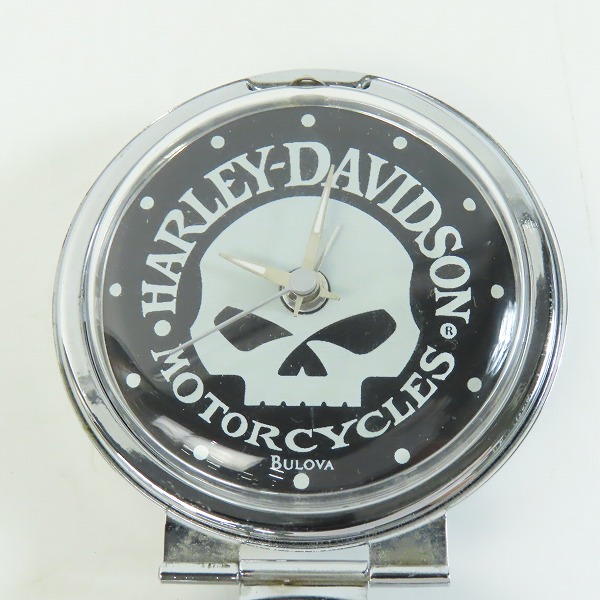 実際に弊社で買取させて頂いた【ジャンク】Harley-Davidson/ハーレーダビッドソン SKULL TRAVEL ALARM 目覚まし 時計 