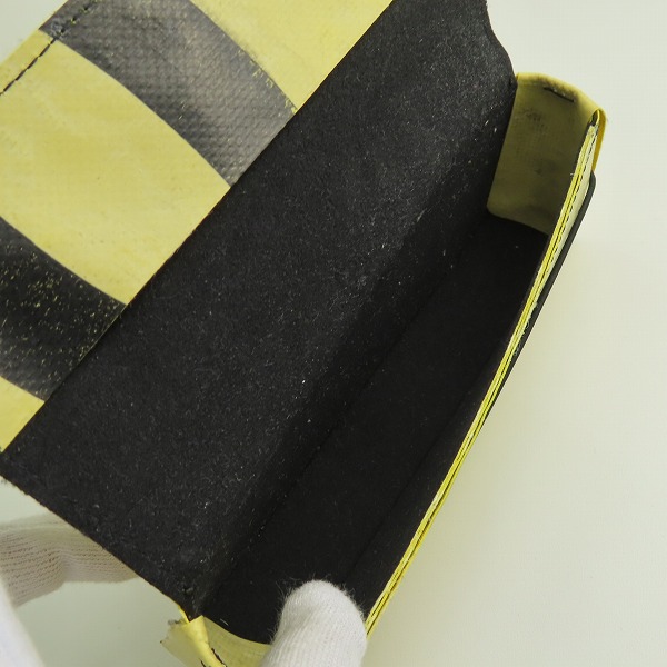 実際に弊社で買取させて頂いたFREITAG/フライターグ F532 TED/テッド メガネケース アイボリー/ブラックの画像 3枚目