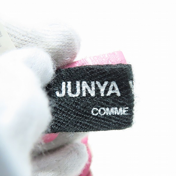 実際に弊社で買取させて頂いたJUNYA WATANABE COMME des GARCONS/ジュンヤワタナベコムデギャルソン メッシュベルト ピンク JA-K305 /Sの画像 3枚目