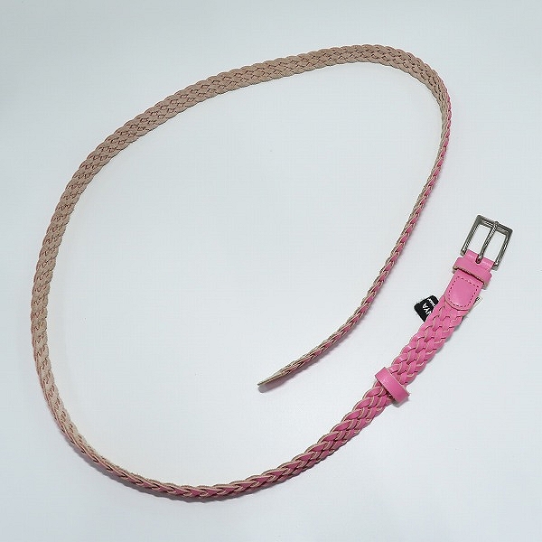 実際に弊社で買取させて頂いたJUNYA WATANABE COMME des GARCONS/ジュンヤワタナベコムデギャルソン メッシュベルト ピンク JA-K305 /Sの画像 7枚目