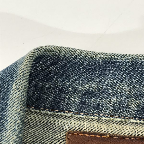 実際に弊社で買取させて頂いたEVISU/エヴィス 2nd デニムジャケットの画像 7枚目