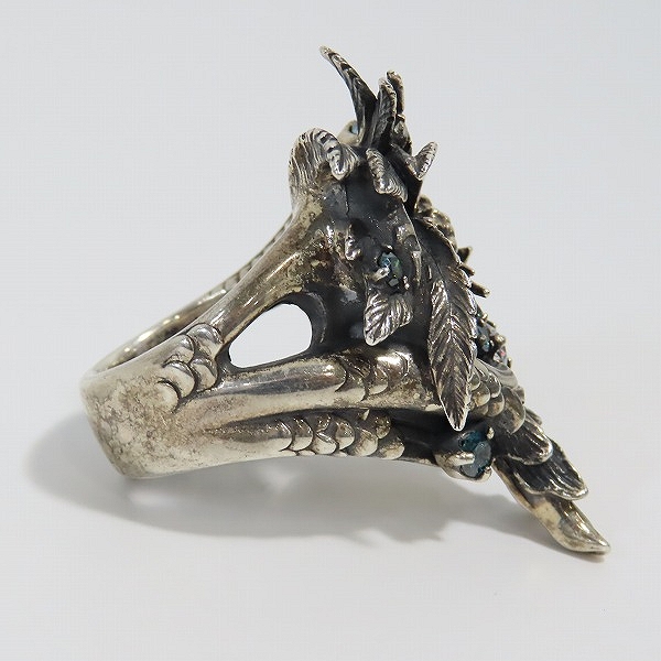 実際に弊社で買取させて頂いたBloody Mary/ブラッディマリー ARCHIVE BIRTH RING バース リング 20.5-21.5号の画像 3枚目