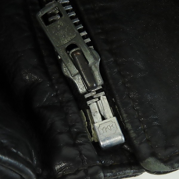 実際に弊社で買取させて頂いたPERFECTO by Schott/パーフェクト バイ ショット ダブルライダースジャケット/40の画像 7枚目