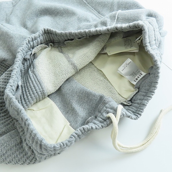 実際に弊社で買取させて頂いた【未使用】BEAMS/ビームス  スウェット ショート丈 パンツ コットン /Mの画像 5枚目