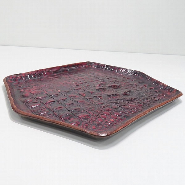 実際に弊社で買取させて頂いたSTARLINGEAR/スターリンギア Greg Everett Leather グレッグエバレット レザートレイ ボルドー×ブラックの画像 3枚目