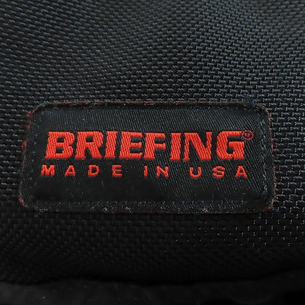 実際に弊社で買取させて頂いたBRIEFING/ブリーフィング SIMPLE FLAP/シンプルフラップ リュックサック バックパックの画像 4枚目