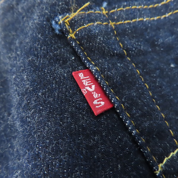 実際に弊社で買取させて頂いたLEVI'S/リーバイス 501XX 復刻 バレンシア工場製 ビッグE ボタン裏555 デニムパンツ/W29L36の画像 3枚目