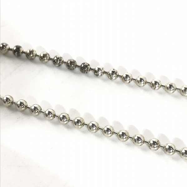 実際に弊社で買取させて頂いたTRAVIS WALKER/トラヴィスワーカー ストーンセット クロスペンダント/チェーン付きの画像 7枚目