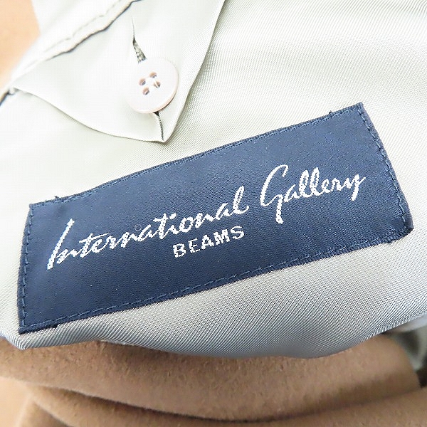 実際に弊社で買取させて頂いたBEAMS/ビームス TEXCO CASHMERE&WOOL テーラードジャケット ヴィンテージ イタリア製 BS-17066 48の画像 2枚目