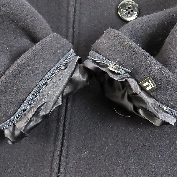 実際に弊社で買取させて頂いたUNDERCOVER/アンダーカバー アーカイブ 98AW Exchange期/small parts 分解Pコート ウール/Mの画像 8枚目