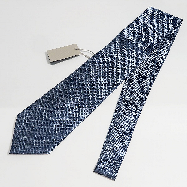 実際に弊社で買取させて頂いたTOM FORD/トムフォード イタリア製 シルク チェック柄 ネクタイ