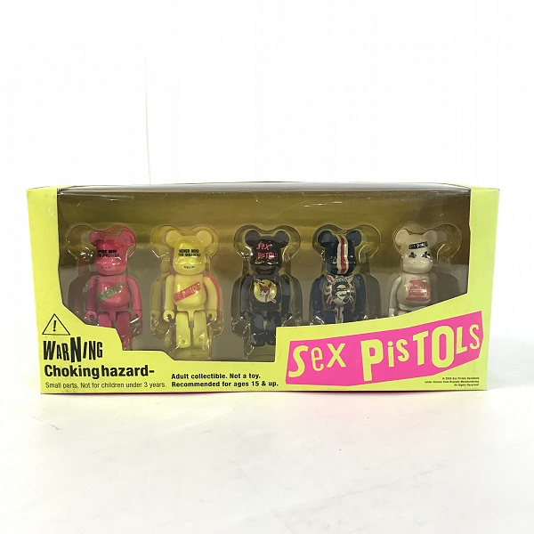 実際に弊社で買取させて頂いた【未開封】MEDICOM TOY/メディコム トイ BE@RBRICK ベアブリック 100% セックス ピストルズ HMV限定/5体セット 
