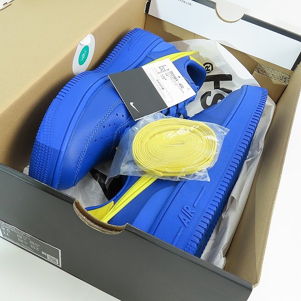 実際に弊社で買取させて頂いた【未使用】NIKE×AMBUSH/ナイキ×アンブッシュ AIR FORCE 1 LOW SP/エアフォース 1 ロー スペシャル DV3464-400/27.5の画像 7枚目