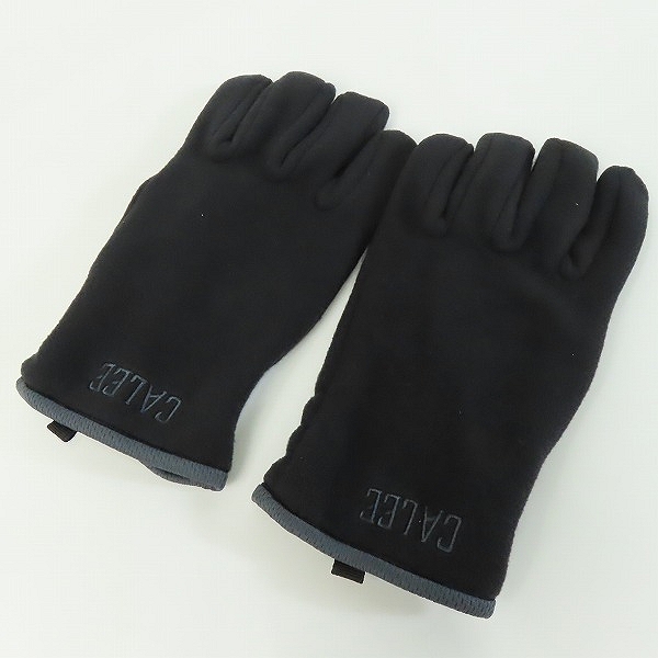 実際に弊社で買取させて頂いたCALEE/キャリー Logo embroidery fleece groves ロゴ刺繍 手袋 CL-22AW003SP/F
