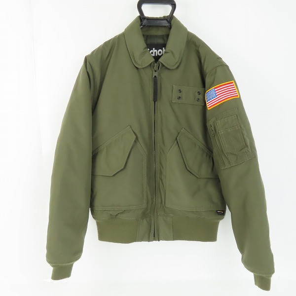 実際に弊社で買取させて頂いたSchott/ショット MA-1 フライトジャケット 3162017/M