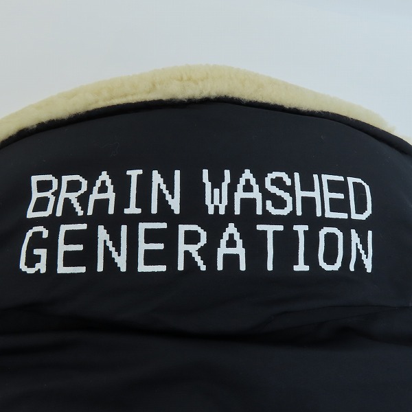 実際に弊社で買取させて頂いたUNDERCOVER/アンダーカバー 17AW ハイネックアームレザーボアブルゾン/ダウンジャケット UCT4202/2の画像 5枚目