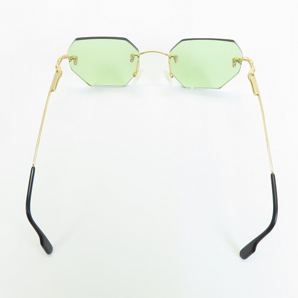 実際に弊社で買取させて頂いたTiffany & Co./ティファニー 23K GOLD PLATED/ヴィンテージ ツーポイントメガネフレーム T66Dの画像 3枚目