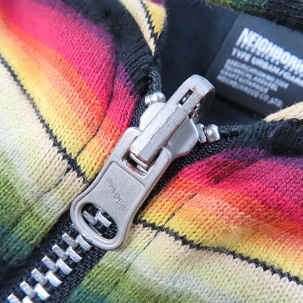 実際に弊社で買取させて頂いたNEIGHBORHOOD/ネイバーフッド  ボーダー ジップアップ パーカー/3の画像 3枚目