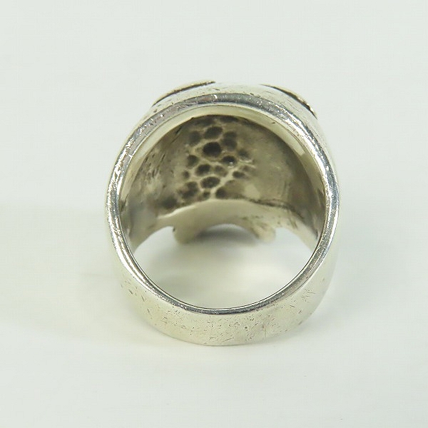 実際に弊社で買取させて頂いたTHE GREAT FROG/ザ グレートフロッグ TGF スカル リング 21号の画像 3枚目