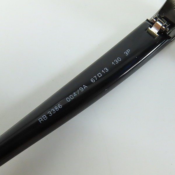 実際に弊社で買取させて頂いたRay-Ban/レイバン 偏光レンズ サングラス/アイウェア RB3386 004/9Aの画像 6枚目