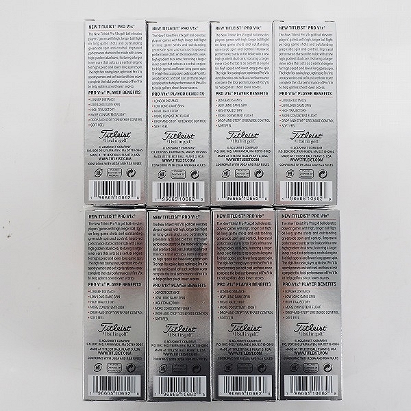 実際に弊社で買取させて頂いた【未使用】Titleist/タイトリスト PRO V1x ゴルフボール ホワイト 2ダースの画像 3枚目