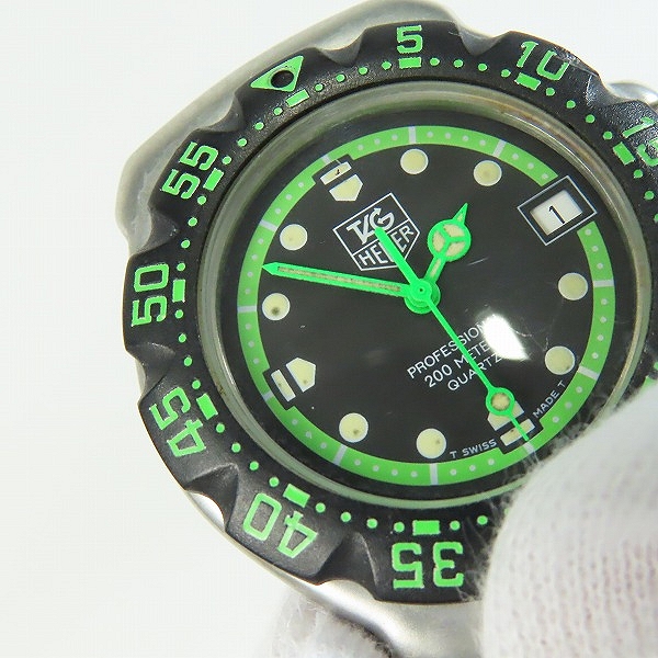 実際に弊社で買取させて頂いたTAG HEUER/タグホイヤー  Professional/プロフェッショナル WA1215【動作未確認】の画像 4枚目