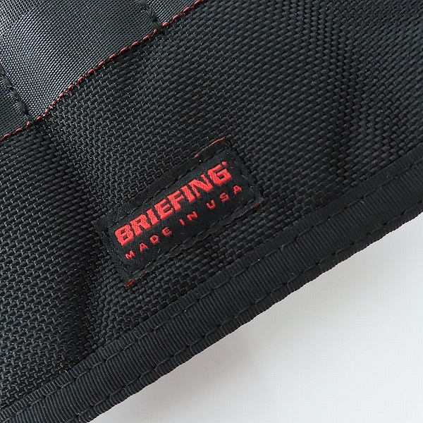 実際に弊社で買取させて頂いたBRIEFING/ブリーフィング トラベルバッグ ブラック BRF069219-010の画像 5枚目