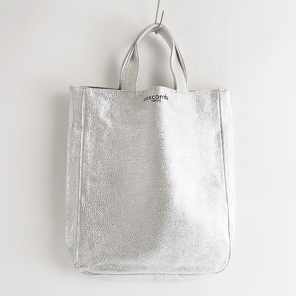 実際に弊社で買取させて頂いたCOXCOMB × BEAMS× NASA/コックスコーム×ビームス×ナサ Planets/プラネッツ ゴートレザー トートバッグ の画像 1枚目