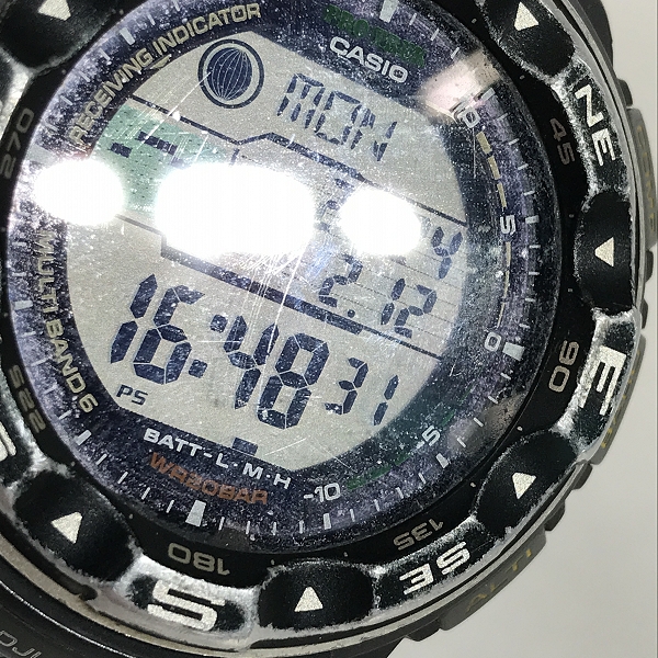 実際に弊社で買取させて頂いたCASIO/カシオ PRO TREK/プロトレック 電波ソーラーマルチバンド6/PRW-2500-1JFの画像 5枚目