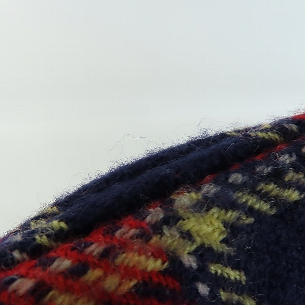 実際に弊社で買取させて頂いたJUNYA WATANABE MAN COMME des GARCONS×PORTER/コムデギャルソン×ポーター チェック柄 ショルダーポーチの画像 8枚目