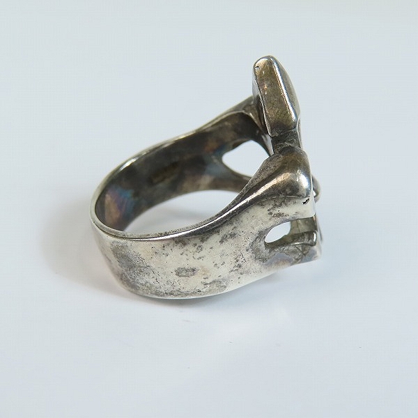 実際に弊社で買取させて頂いたCRAZY PIG/クレイジーピッグ ヘビー フレアーデリス フラットトップ リング/指輪 18号の画像 3枚目