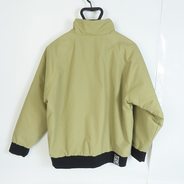 実際に弊社で買取させて頂いたBack Channel/バックチャンネル ナイロンジャケット ワンポイントロゴ刺繍 Mの画像 1枚目