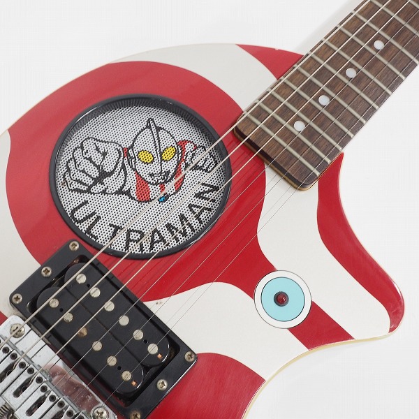 実際に弊社で買取させて頂いた★【ジャンク】FERNANDES/フェルナンデス ZO-3 UBB ULTRAMAN/ウルトラマン ぞうさん アンプ内蔵ギター-の画像 4枚目
