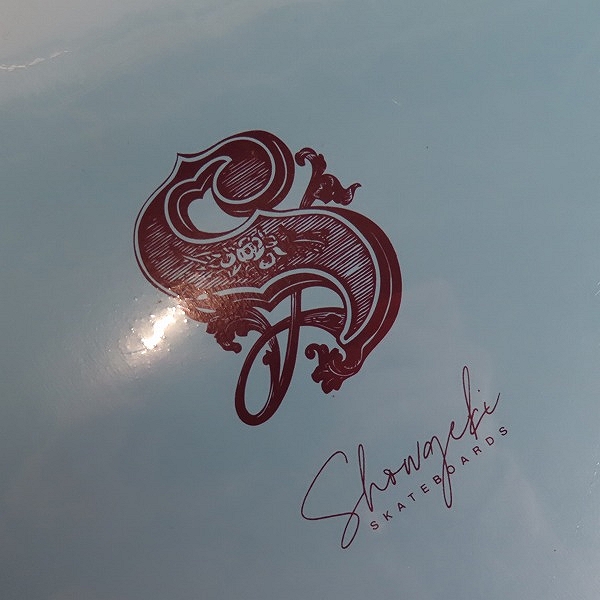 実際に弊社で買取させて頂いた【未開封】SHOWGEKI SKATEBOARDS/ショウゲキ COLLEGE スケートボード デッキの画像 5枚目
