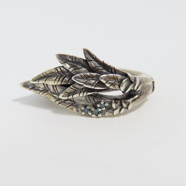 実際に弊社で買取させて頂いたBloody Mary/ブラッディマリー ビビット リング 雛鳥 w/ブルーダイヤ BMR716 /11号の画像 1枚目