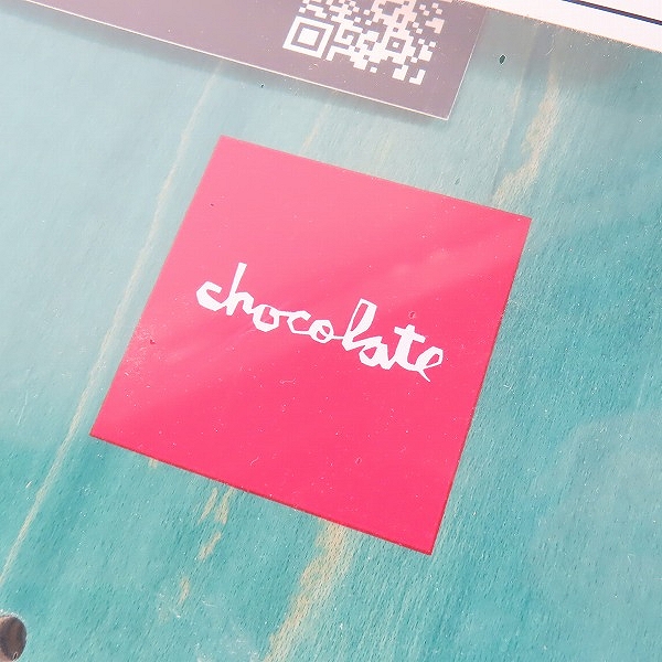 実際に弊社で買取させて頂いた【未開封】CHOCOLATE/チョコレート FLOWER CROSS ONE OFF スケートボード デッキ の画像 2枚目