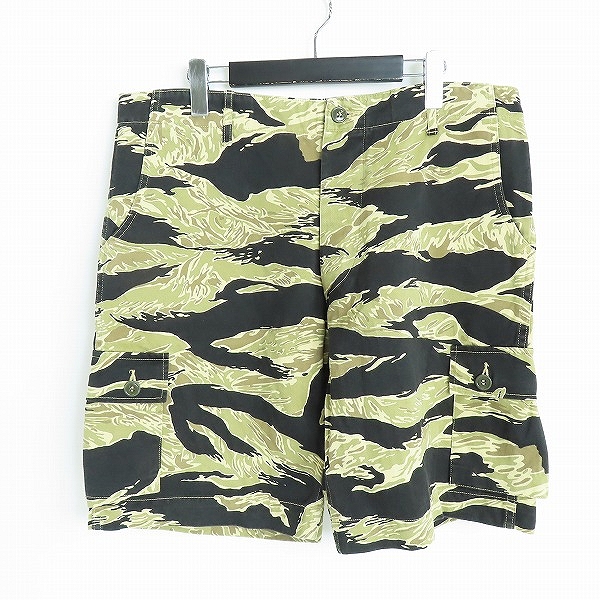 実際に弊社で買取させて頂いた(2)BUZZ RICKSON'S/バズリクソンズ GOLD TIGER PATTERNS SHORTS/ゴールド タイガー ショートパンツ BR51904/XL