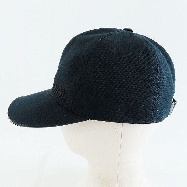実際に弊社で買取させて頂いた【JPタグ】Dior Homme/ディオールオム ロゴエンブロイダリーベースボールキャップ 933C902D4511/Lの画像 1枚目