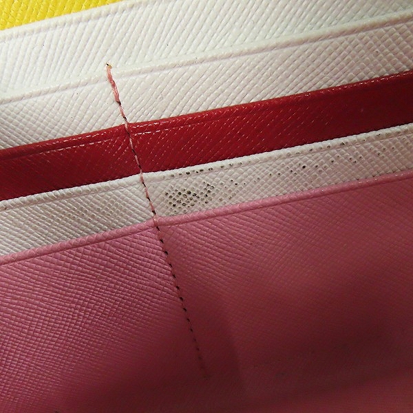 実際に弊社で買取させて頂いたHYSTERIC GLAMOUR/ヒステリックグラマー レザー スタッズ ラウンドファスナーウォレット/長財布の画像 6枚目