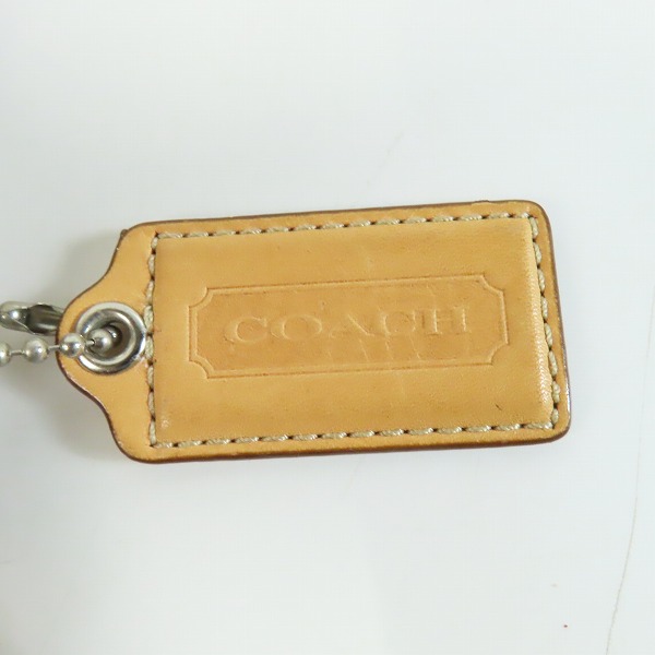 実際に弊社で買取させて頂いたCOACH/コーチ オプアート コーテッド キャンバス リアトート 2WAY ハンドバッグ/ショルダーバッグの画像 8枚目