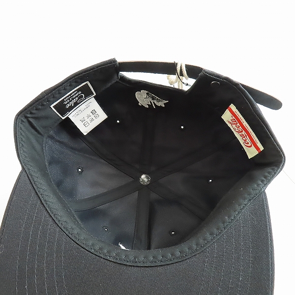 実際に弊社で買取させて頂いた【未使用】CALEE×COCA-COLA/キャリー×コカ コーラ INTERNATIONAL LOGO CAP インターナショナル ロゴ キャップ CL-20SS003CC/Fの画像 4枚目