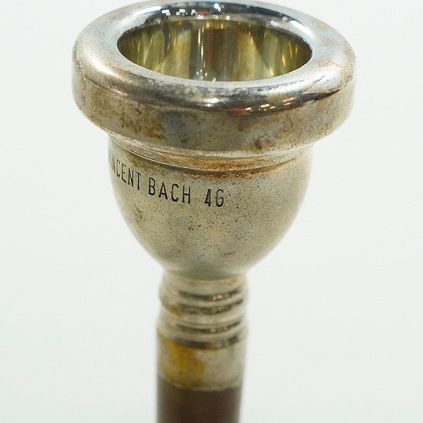 実際に弊社で買取させて頂いたVINCENT BACH/ヴィンセントバック 4G トロンボーン/ユーフォニアム 用 マウスピースの画像 3枚目
